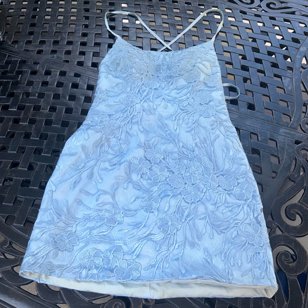 Promgirl light blue homecoming dress